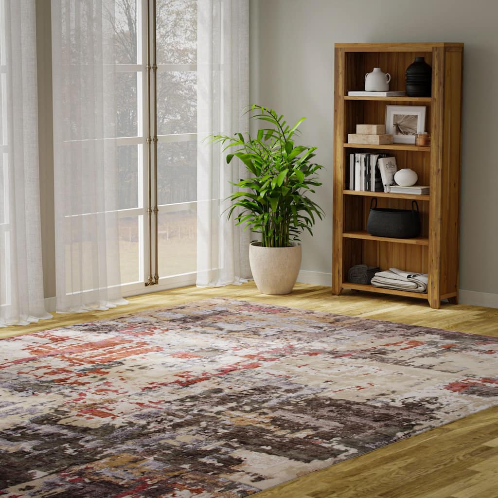 Alora Decor Dominic Contemporary/Modern Wool Area Rug