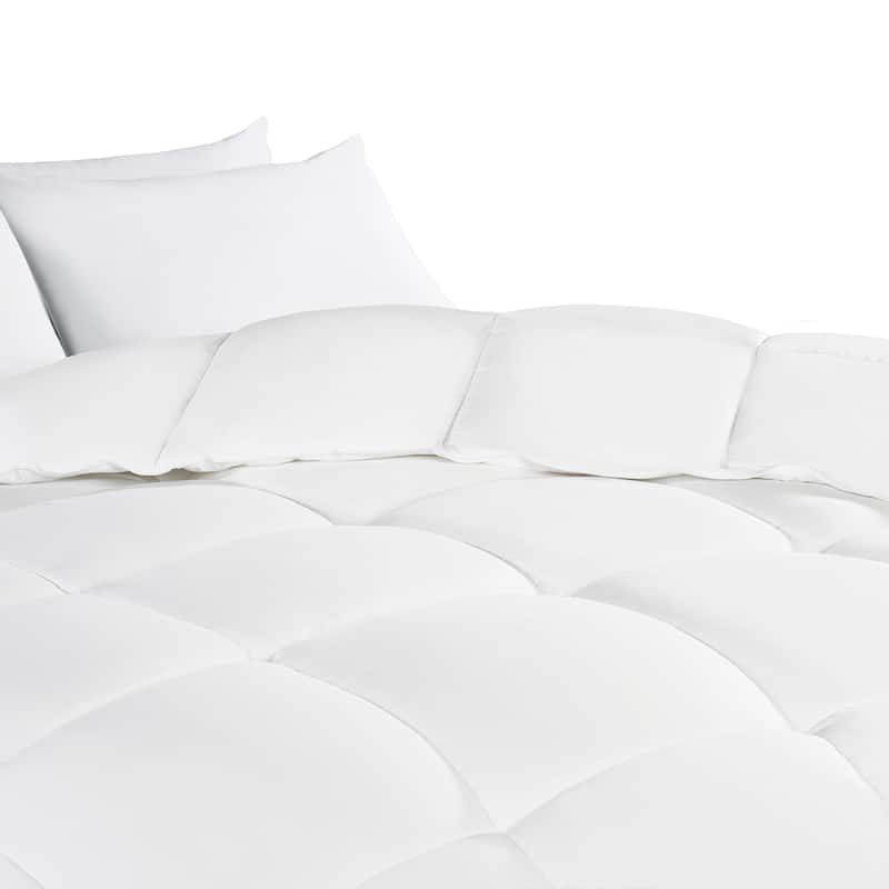 Serta Memory Flex Down Alternative Comforter, Box Quilt Duvet Insert