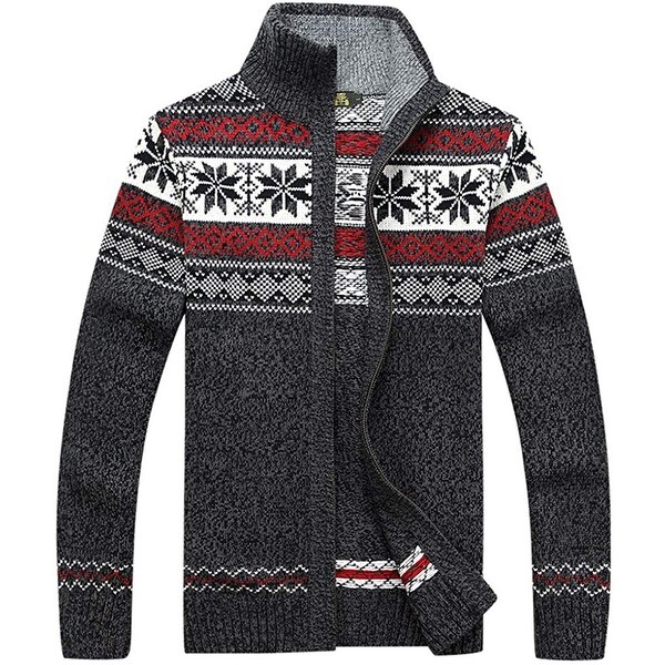 cardigan sweater with zipper