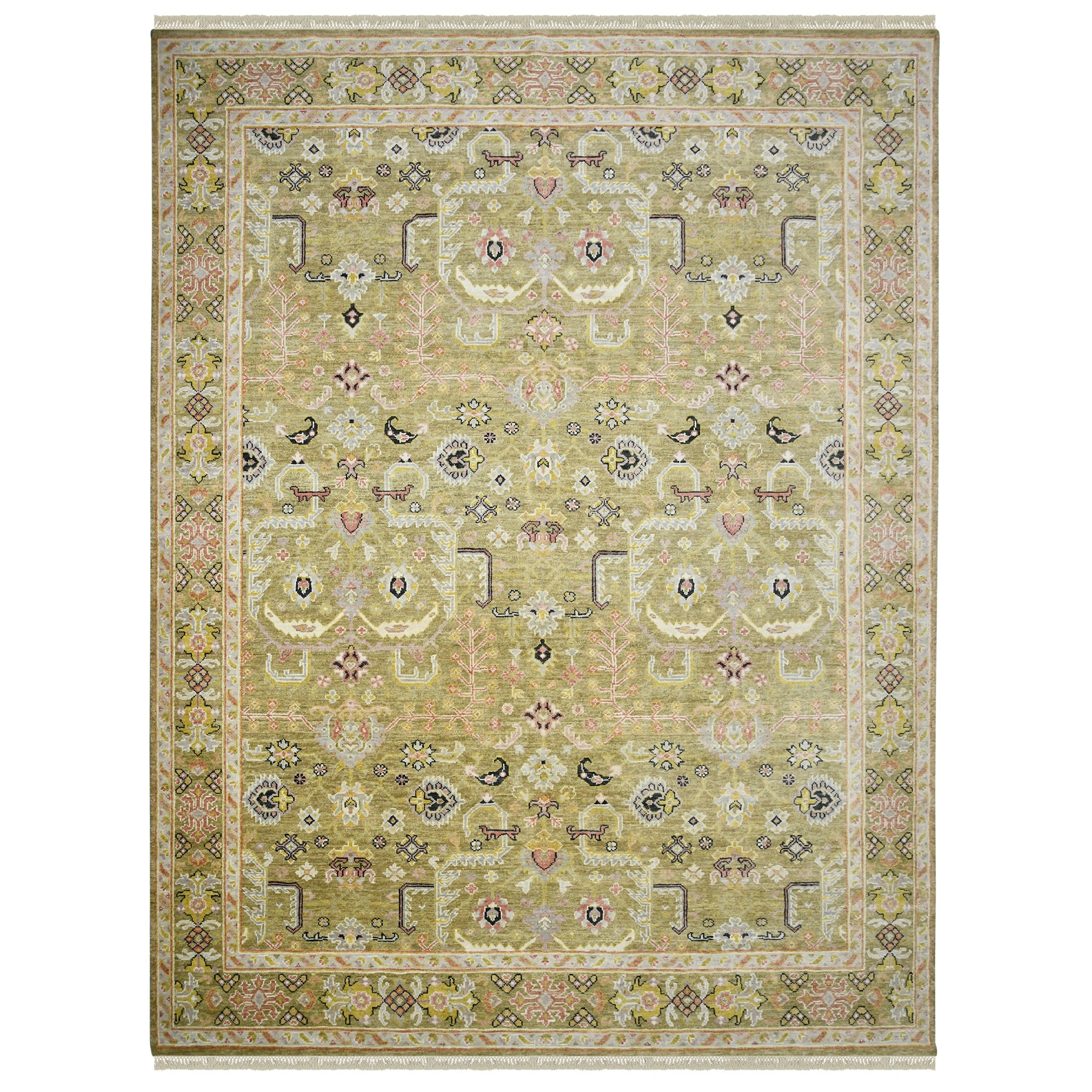 Kate Bosch Traditional Hand-Knotted Wool Area Rug - On Sale - Bed