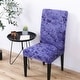 preview thumbnail 4 of 3, Enova Home Elegant Polyester and Spandex Stretch Washable Dining Chair Slipcover set of 4