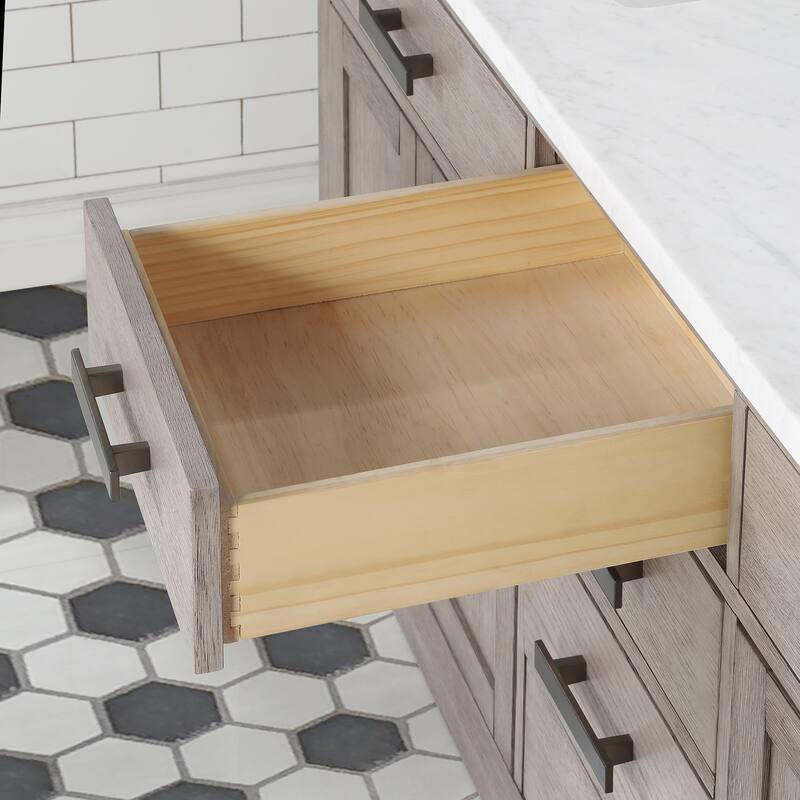 Chestnut 72" Double Bathroom Vanity Vanity Only