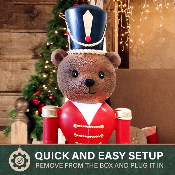 Teddy bear nutcracker cheap