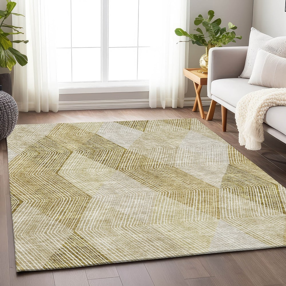 Premium Washable Super Soft Modern Fusion Mayfield Rug