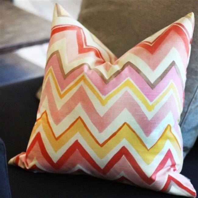 Pacifico Stripes Throw Pillow