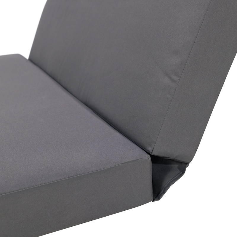 Encino Outdoor Chaise Lounge Cushion (ONLY CUSHION) by Christopher Knight Home - 76.75" L x 27.00" W x 4.00" H