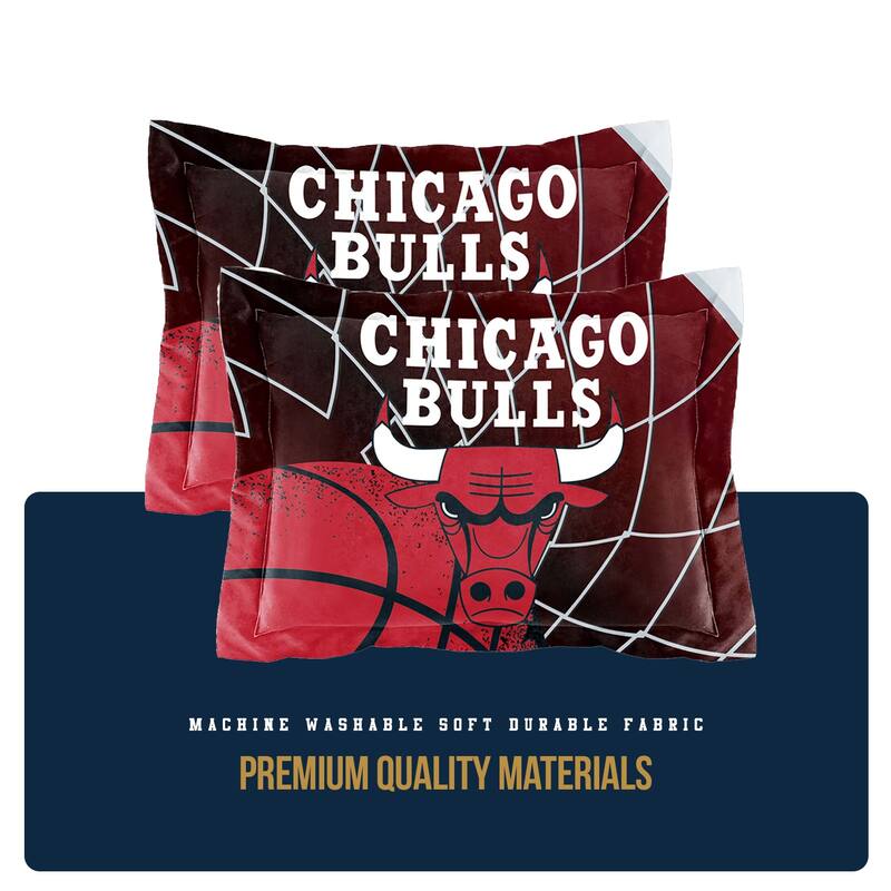 NBA Chicago Bulls Officially Licenced Comforter & Sham set