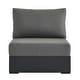 preview thumbnail 23 of 25, Tahoe Patio Aluminum Modular Armless Chair