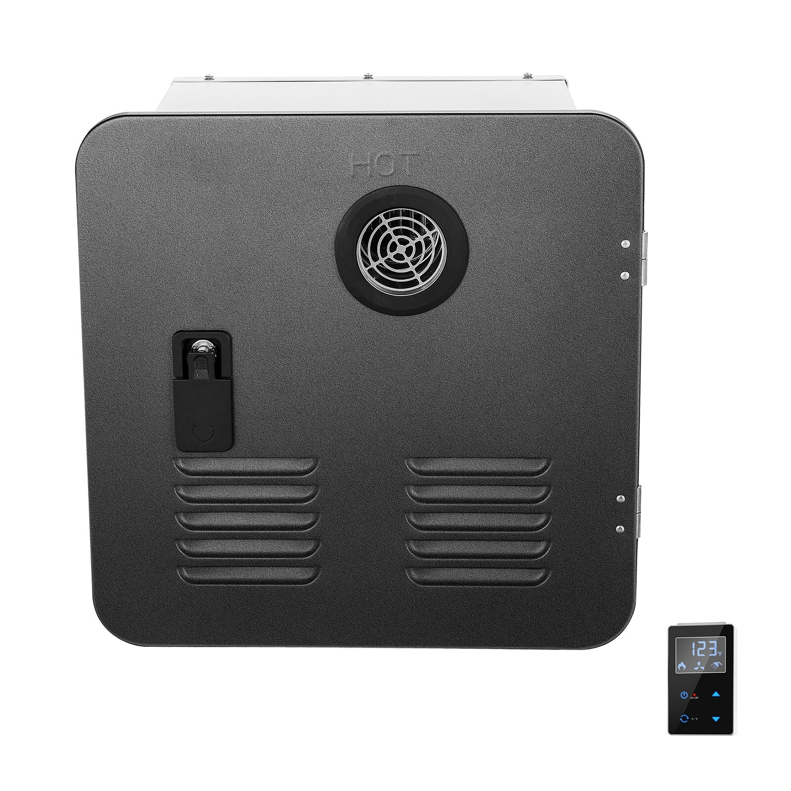 UIMOSO RV Tankless Water Heater, Instant Shower with 15 x 15 inches White Door and Remote Controller