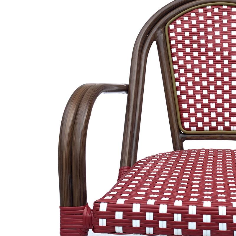 Brianna Outdoor Outdoor Bistro Chairs (Set of 4) by Christopher Knight Home