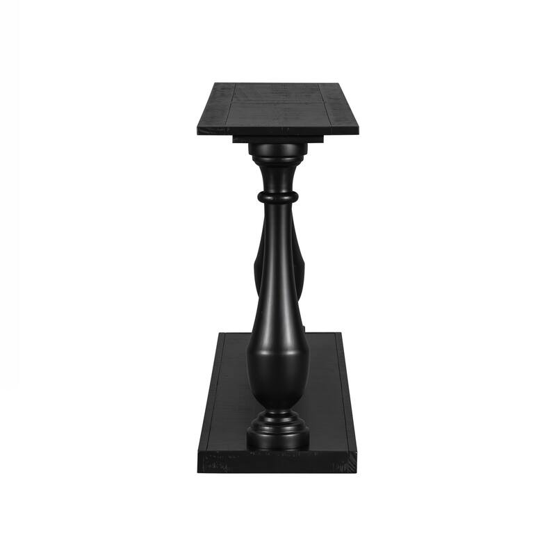 Space-Saving Design with Luxurious Pine Veneer and Elegant Tapered Legs, Modern Narrow Entryway Table for Living Room, Study