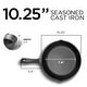 preview thumbnail 2 of 3, 10.25 Inch Skillet