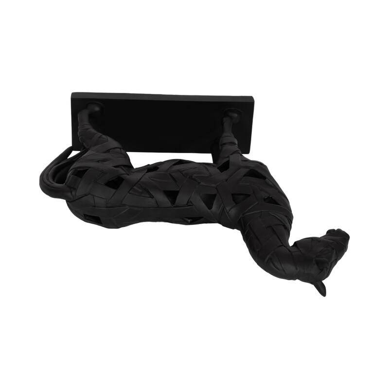 Decorative Objects for Home Decor - Modern Horse Sculpture with Matte Finish - 17", Black - 15" x 4" x 17"