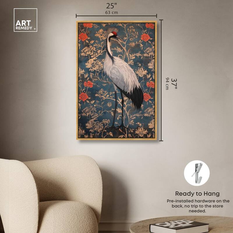 Botanical Bird I Canvas by Art Remedy