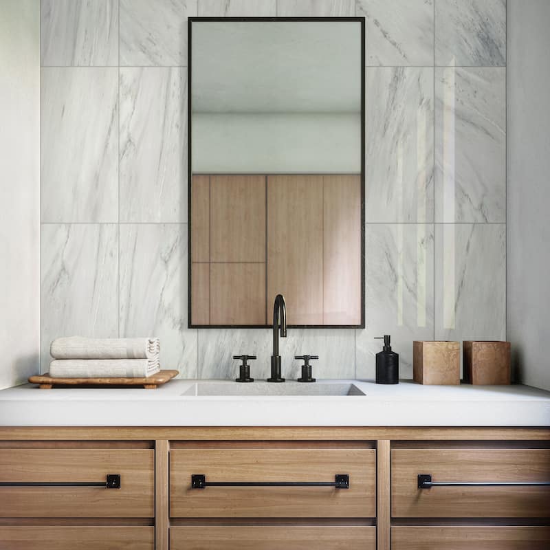 Daltile Gamma 12" x 24" Natural Stone Wall and Floor Tile (4 PC per Carton) (8.00 SQFT per Carton)