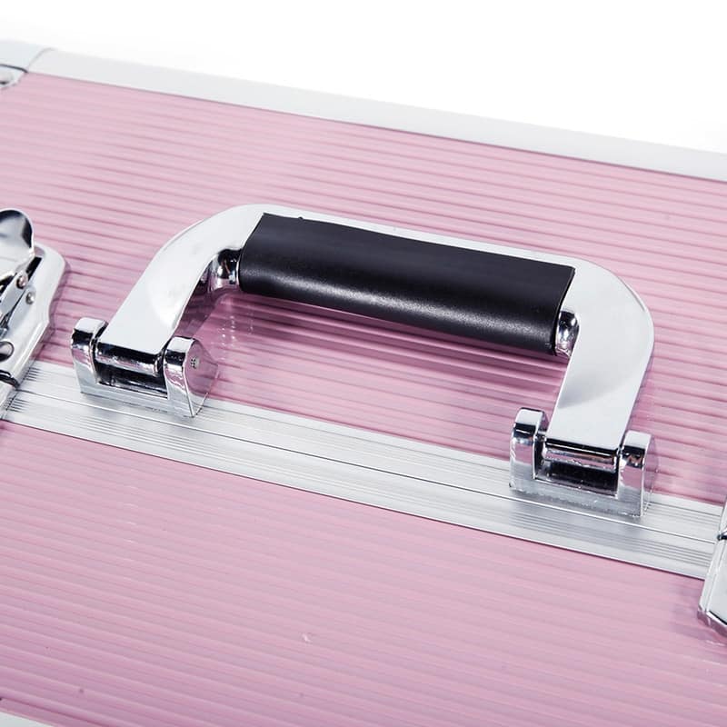 3 in 1 Aluminum Cosmetic Makeup Case Tattoo Box - N/A