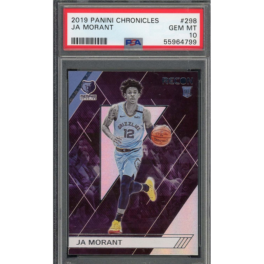 Ja Morant 2019 Panini Chronicles Basketball Rookie Card RC