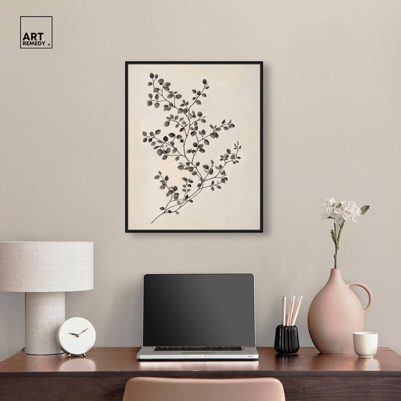 Bilberry Branch II Canvas by Art Remedy