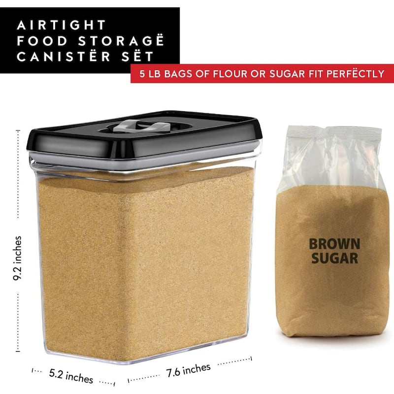 DWËLLZA KITCHEN Large Airtight Food Storage Containers
