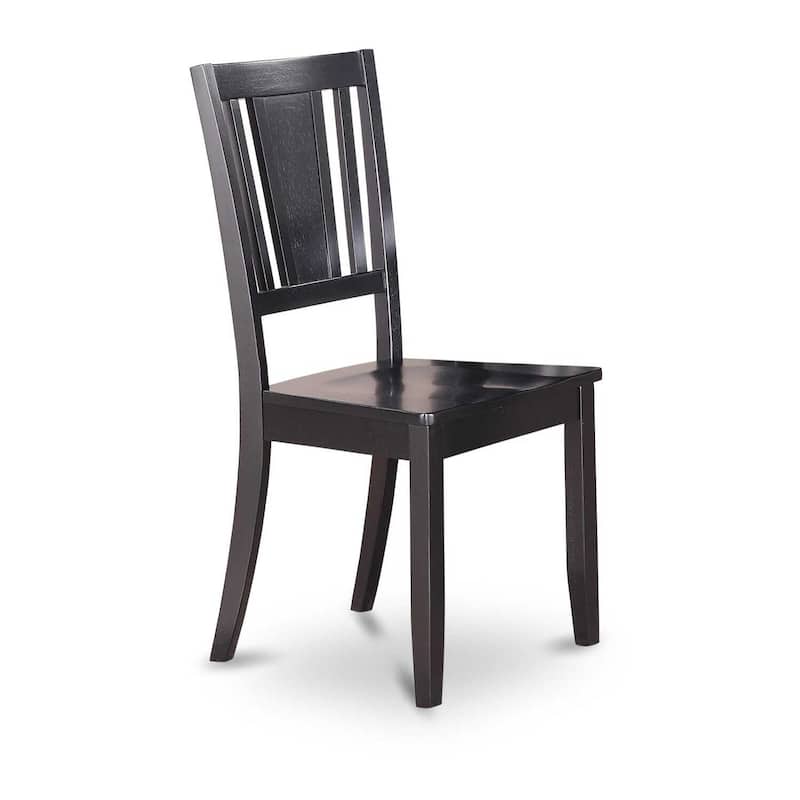 Asian Fusion Dining Set - Table & Chairs - Modern Rectangle Dining Room Furniture