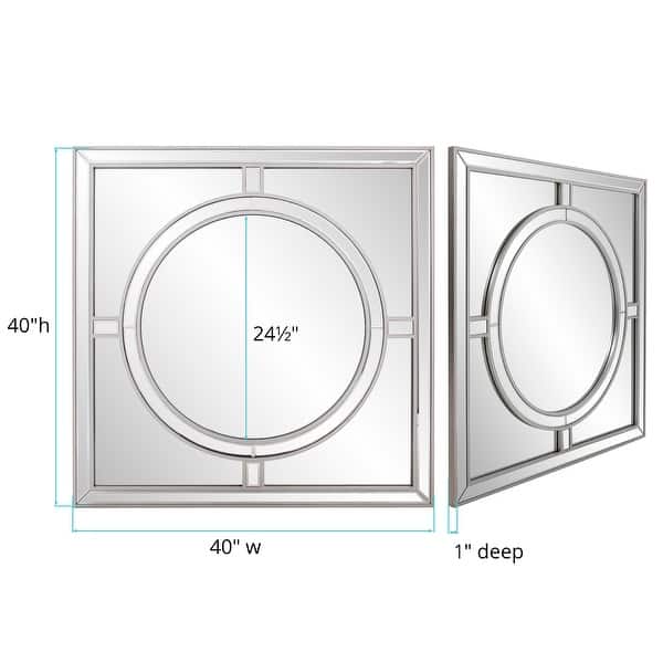 Allan Andrews Arwen Large Square Mirror - 40" x 40" x 1"