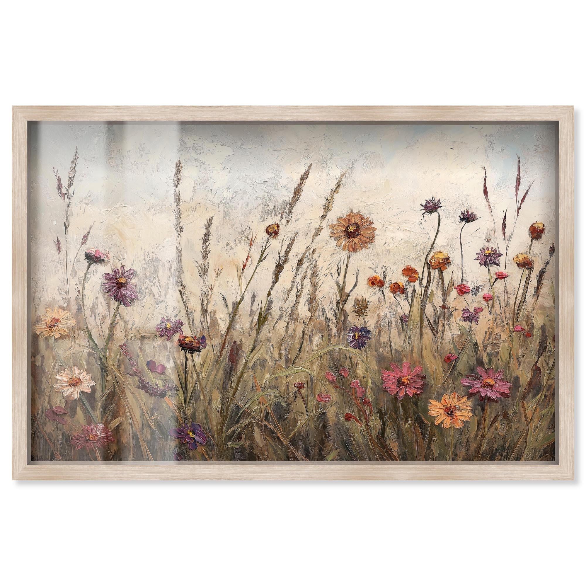 Vintage Blooms II Shadowbox by Art Remedy