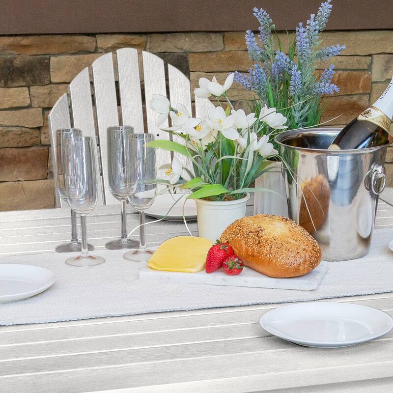 Hamilton 5-piece Outdoor Dining Set - 42" x 42" Table, Dining-height