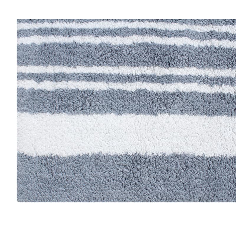 Delran Cotton Tufted Reversible Bath Runner - 22"X60"