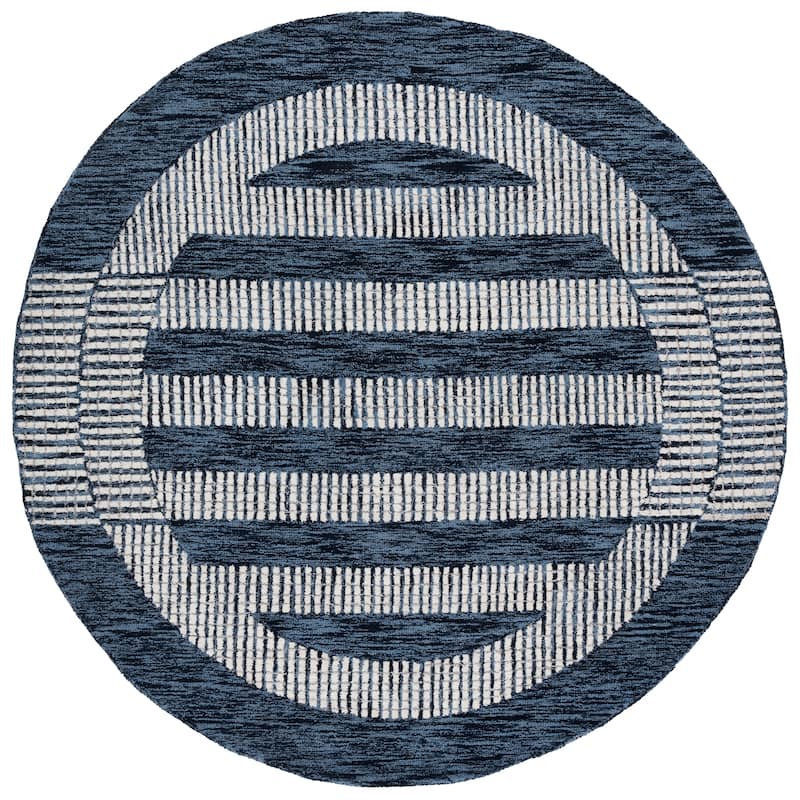 SAFAVIEH Handmade Pine Slaviya Modern Wool Rug