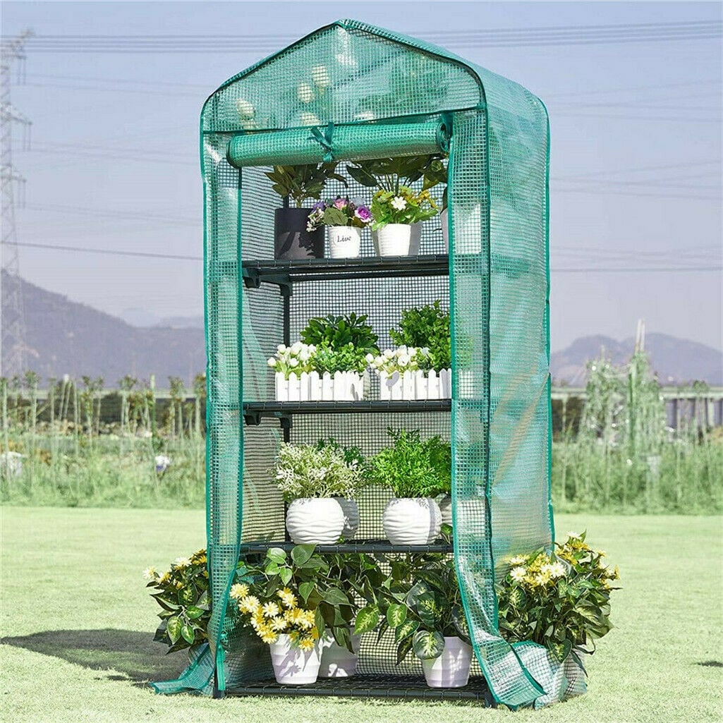 Heavy Duty Mini Greenhouse Garden Vegetable 4 Tier - 19