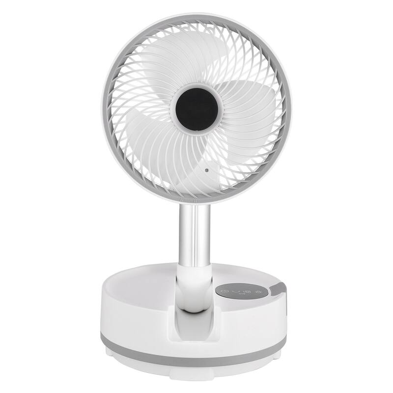 8 inch Foldable Rechargeable Oscillating Fan 3 in 1 Remote 8 Speeds