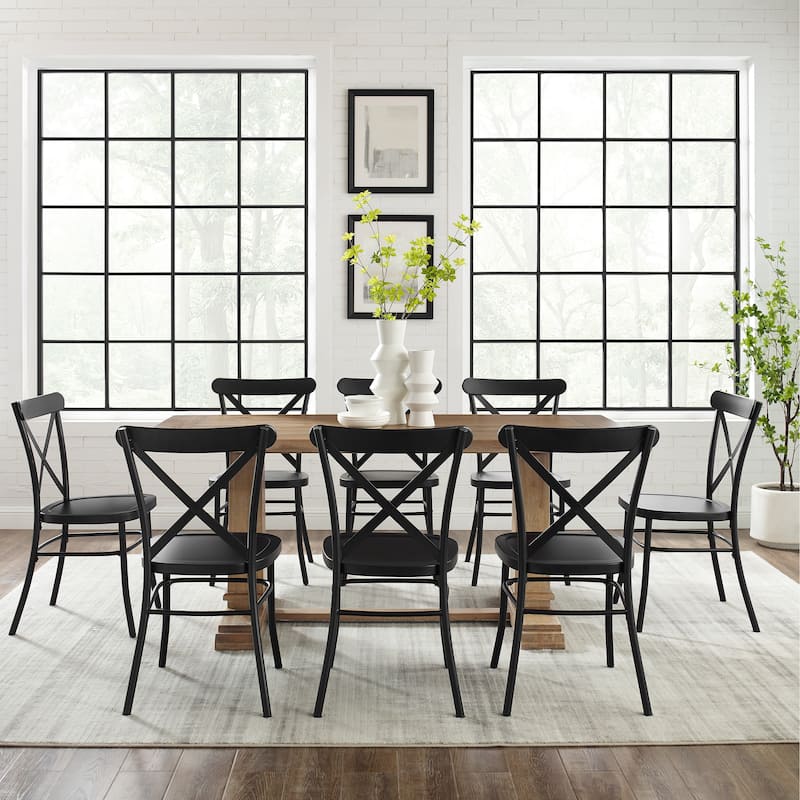 Crosley Joanna 9Pc Dining Set W/Camille Chairs