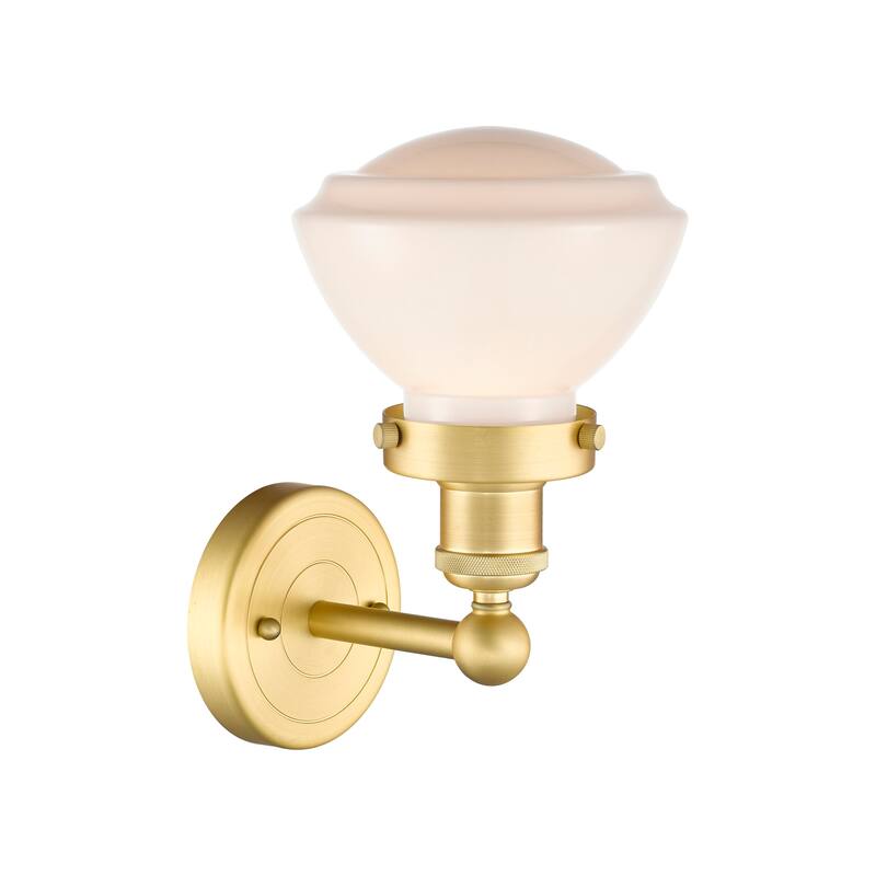 Innovations Lighting 616-1W-10-7 Olean Sconce Olean 10" Tall Wall