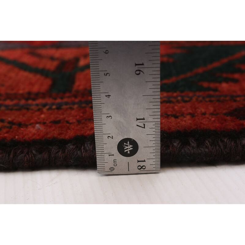 ECARPETGALLERY Hand-knotted Konya Anatolian Red Wool Rug - 5'0 x 14'3