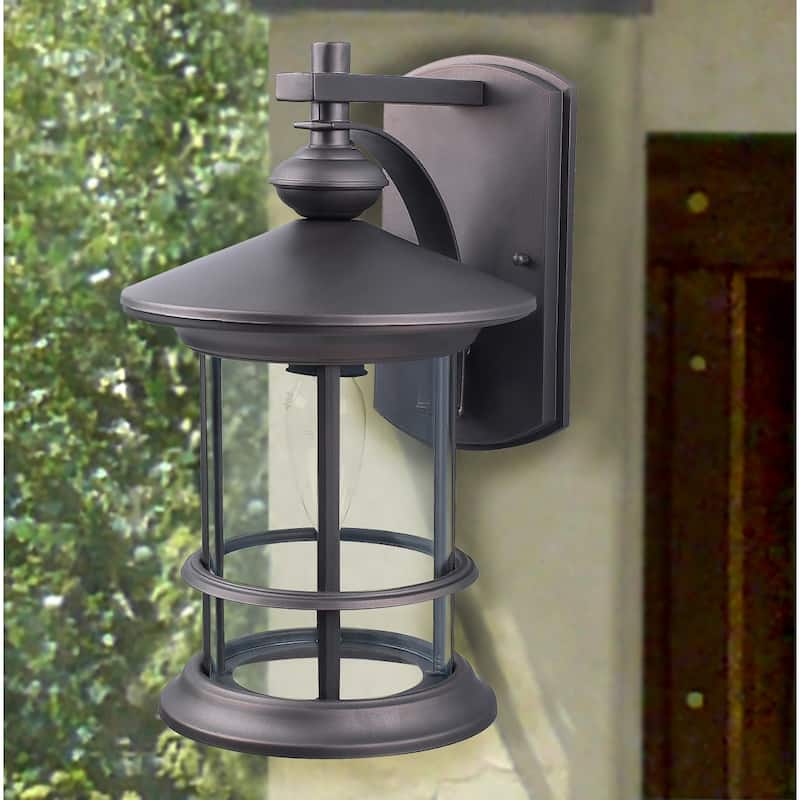 Canarm Treehouse Single Light 13" High Outdoor Wall Sconce