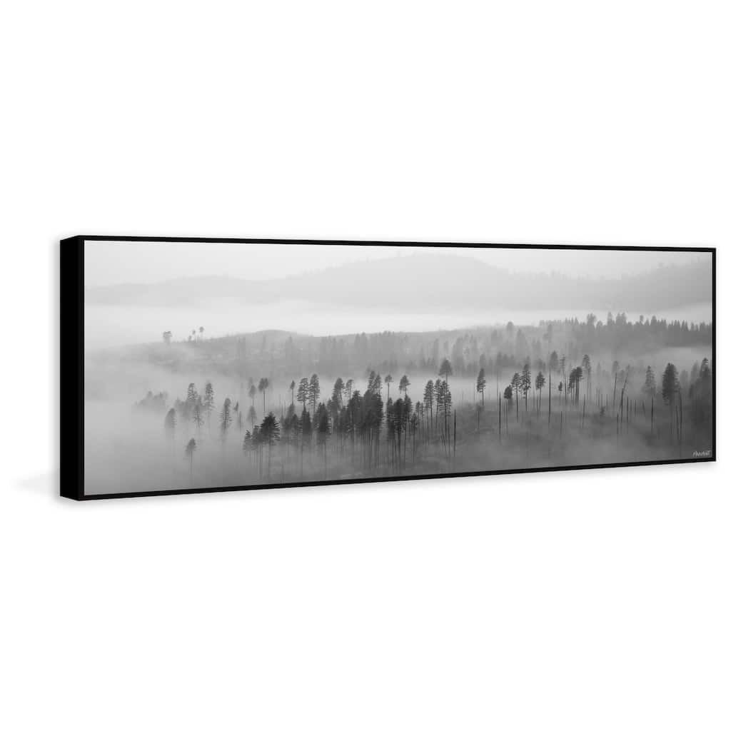 Lost in the Woods Floater Framed Print on Canvas