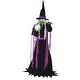 preview thumbnail 3 of 12, Haunted Hill Farm 6-Ft. Tall Motion-Activated Fortune Teller Witch, Premium Talking Halloween Animatronic, Plug-In