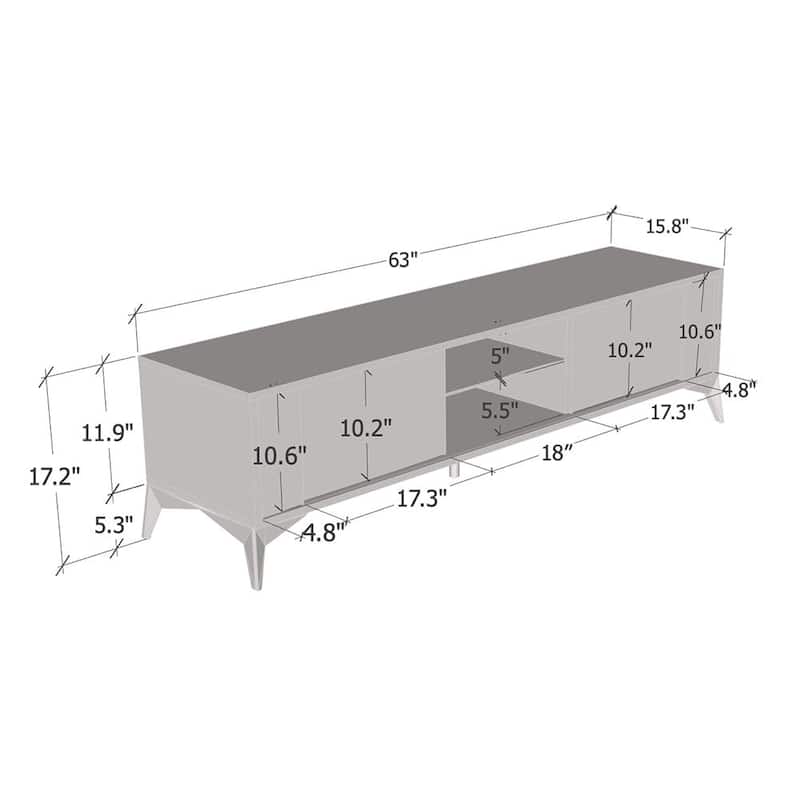 Evel 02 63" TV Stand