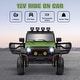 preview thumbnail 6 of 15, Dual Motor 12V Battery Powered Ride-On Car for Kids, 3 Speeds, Bluetooth, Music, Horn, Parents Remote Control and LED Lights