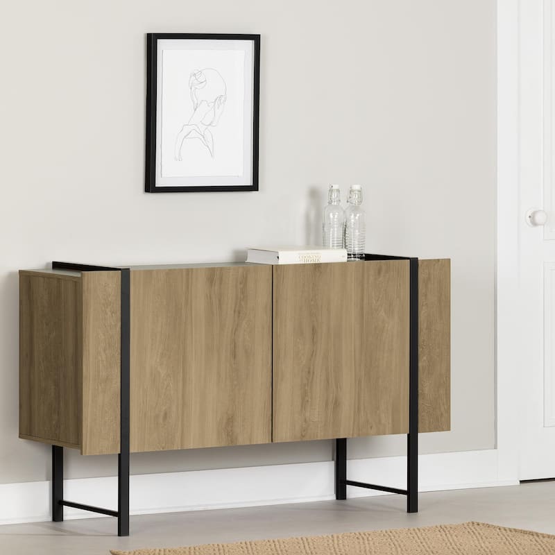 South Shore Mezzy Sideboard - Light Walnut