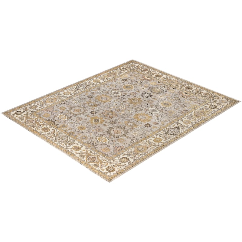 Serapi One-of-a-Kind Hand-Knotted Area Rug - Gray - 7' 10" x 9' 9"