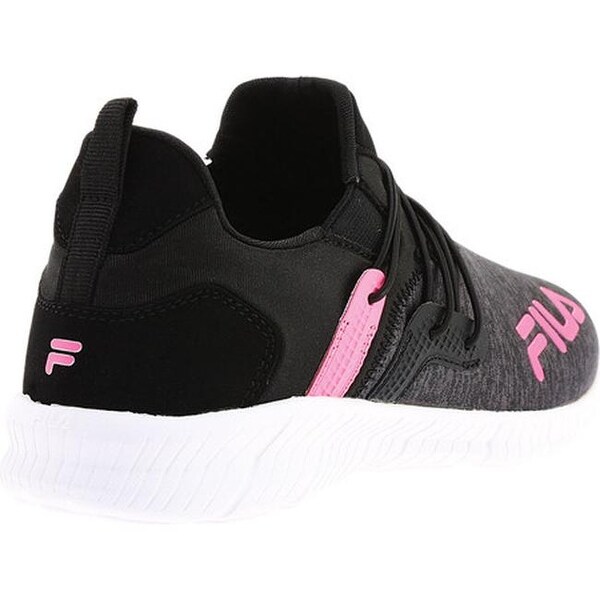 fila sneakers black and pink