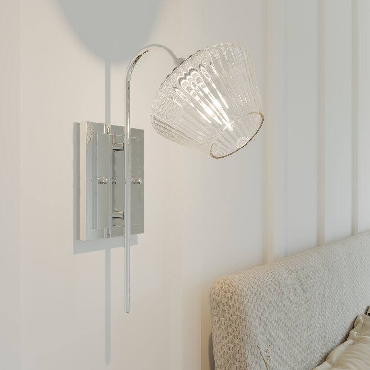 Acroma 1 - Light Glass Dimmable Wall Light Wallchiere Wall Sconce