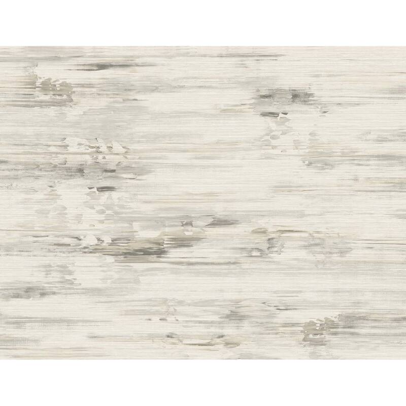 Seabrook Designs Silk Mistral Embossed Vinyl Unpasted Wallpaper - 27 in. W x 27 ft. L - Nobel Grey
