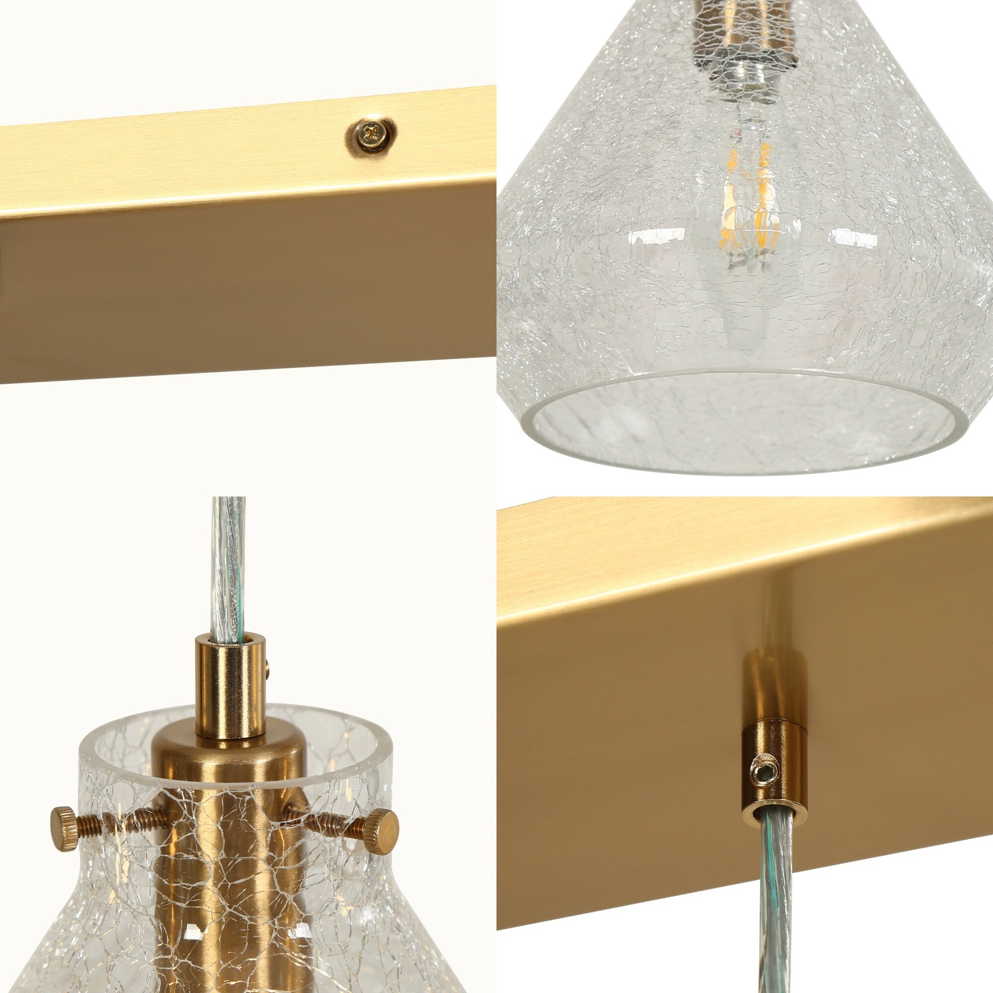 Crackled mercury bowl pendant light sales
