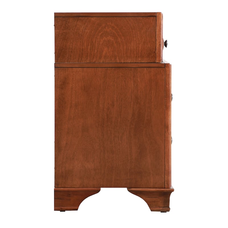 LaVita 3-drawer Wood Nightstand
