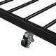 preview thumbnail 11 of 40, Metal Daybed with Trundle Bed and Curved Handle