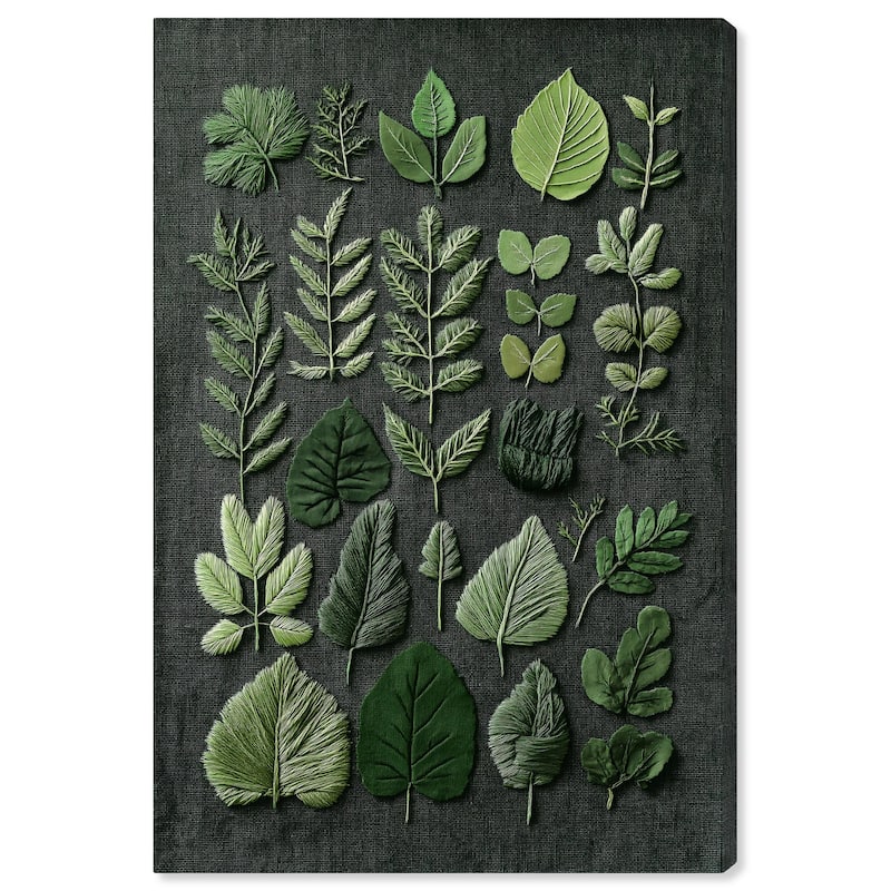 Leaf Library III Canvas by Art Remedy, Gallery Wrapped - 16" x 24"