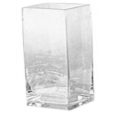 10" Square Vase