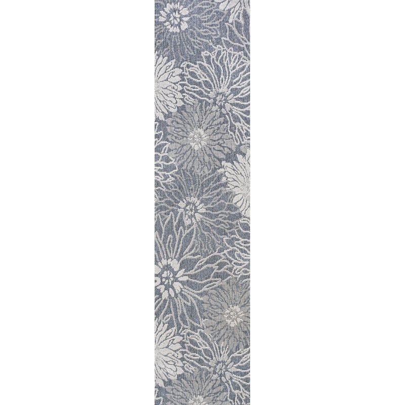 JONATHAN Y Lotus Modern All-Over Floral Indoor/Outdoor Area Rug - 2 X 8